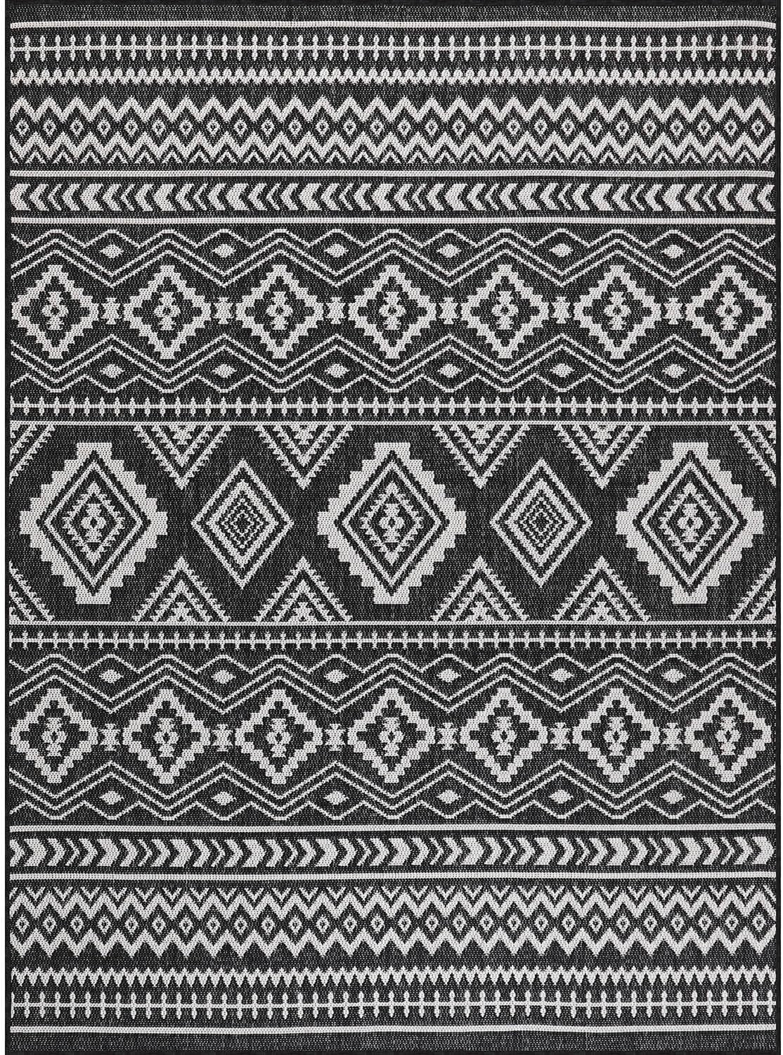 Boho Outdoor Rug 5X7