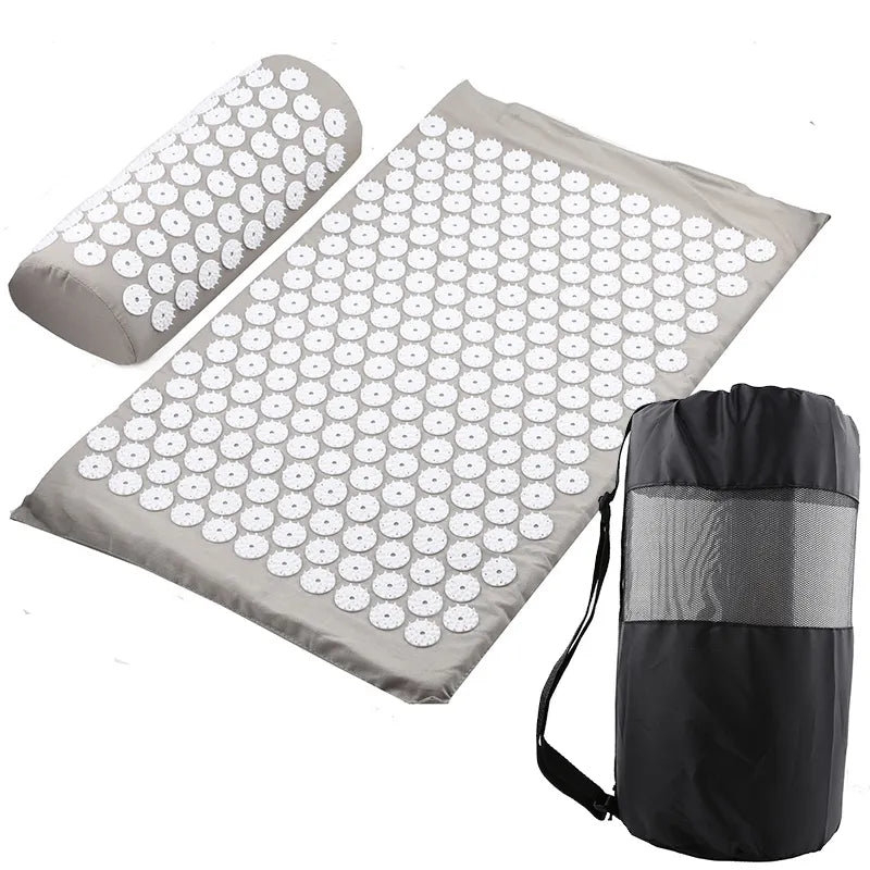 Yoga Acupressure Mat & Pillow Set