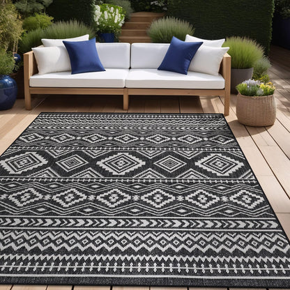 Boho Outdoor Rug 5X7