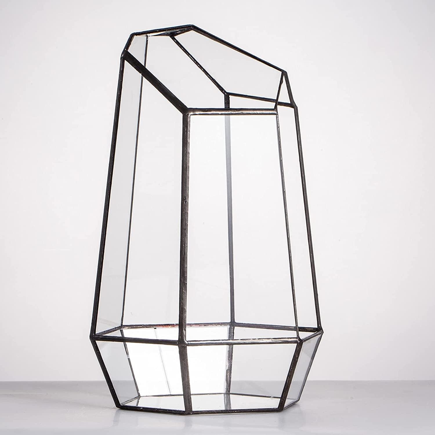 Geometric Glass Terrarium Planter for Succulent