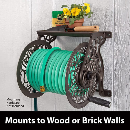 Wall Mount Garden Hose Reel