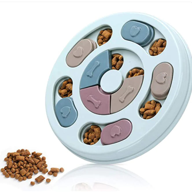 Dog Puzzle Feeding Bowl