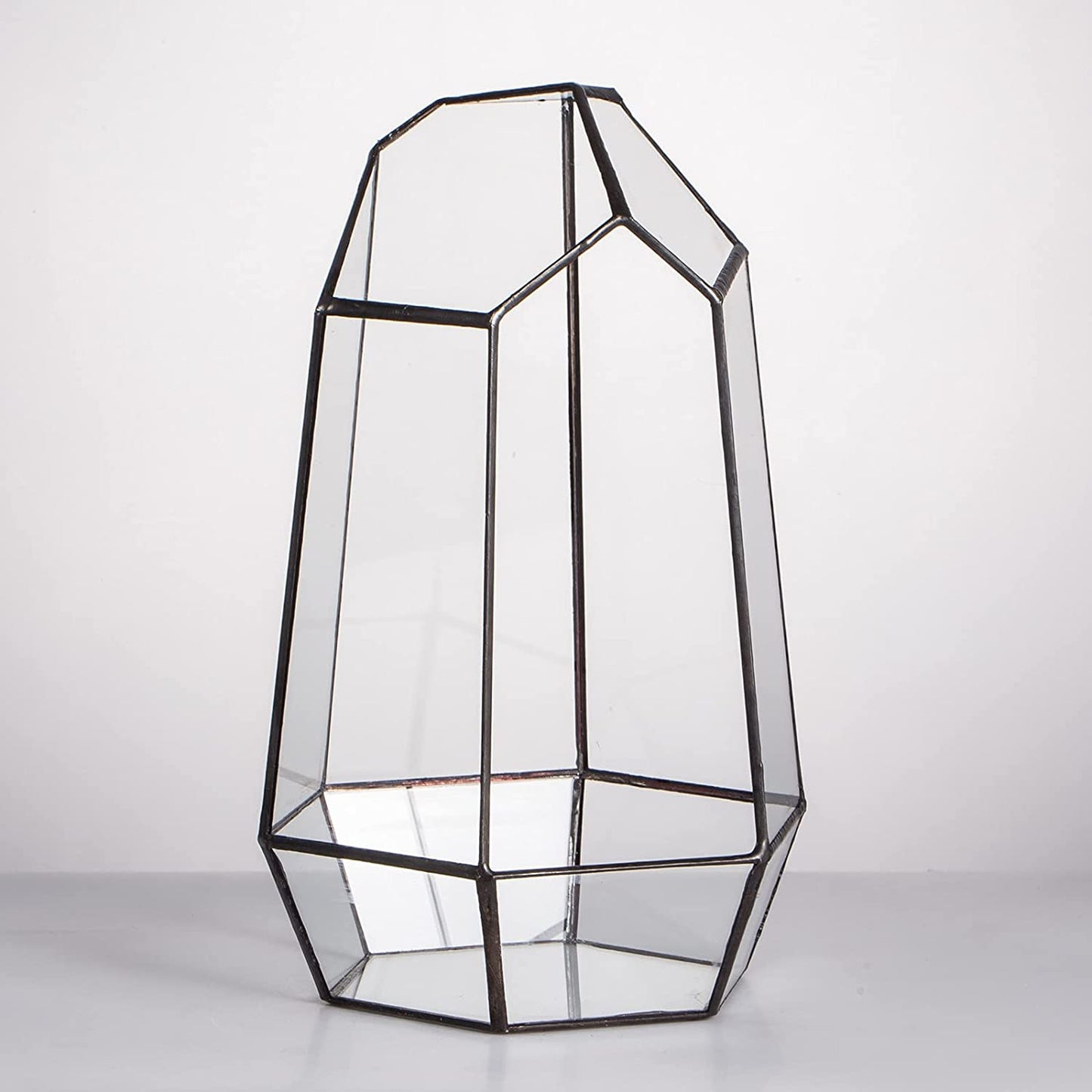 Geometric Glass Terrarium Planter for Succulent