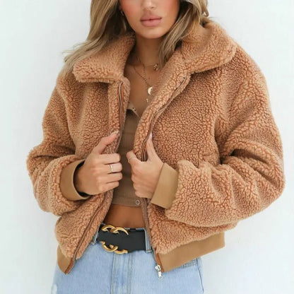 Womens Fleece Coat