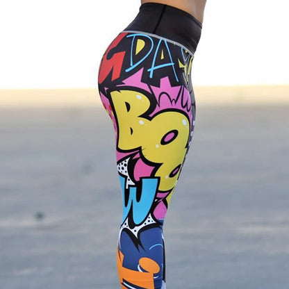 Women's Cartoon Jeggings