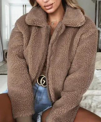 Womens Fleece Coat