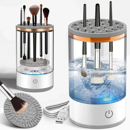 Automatic Makeup Brush Cleaner