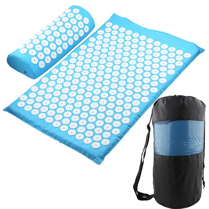 Yoga Acupressure Mat & Pillow Set