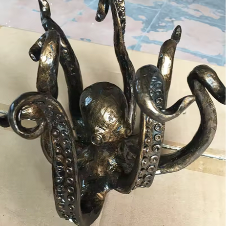 Resin Octopus Table Decor