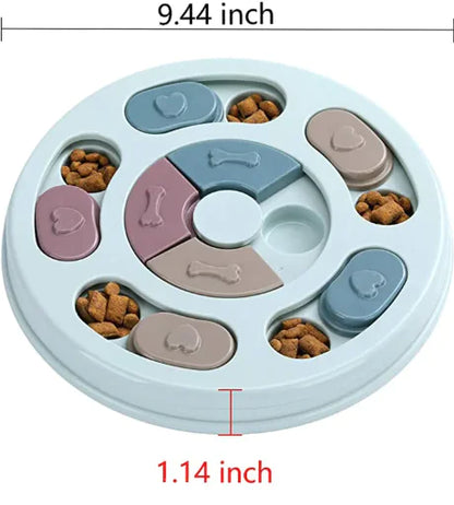 Dog Puzzle Feeding Bowl