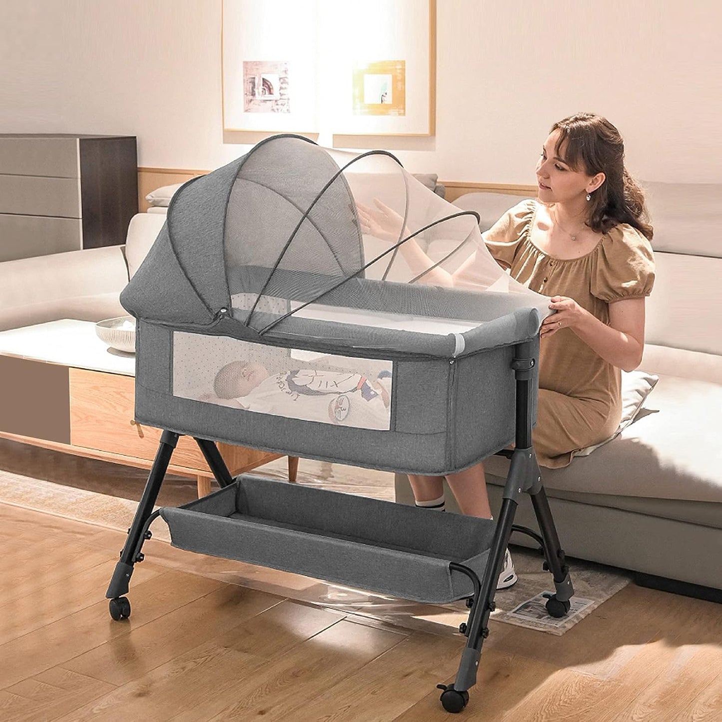 Folding Cradle Bed