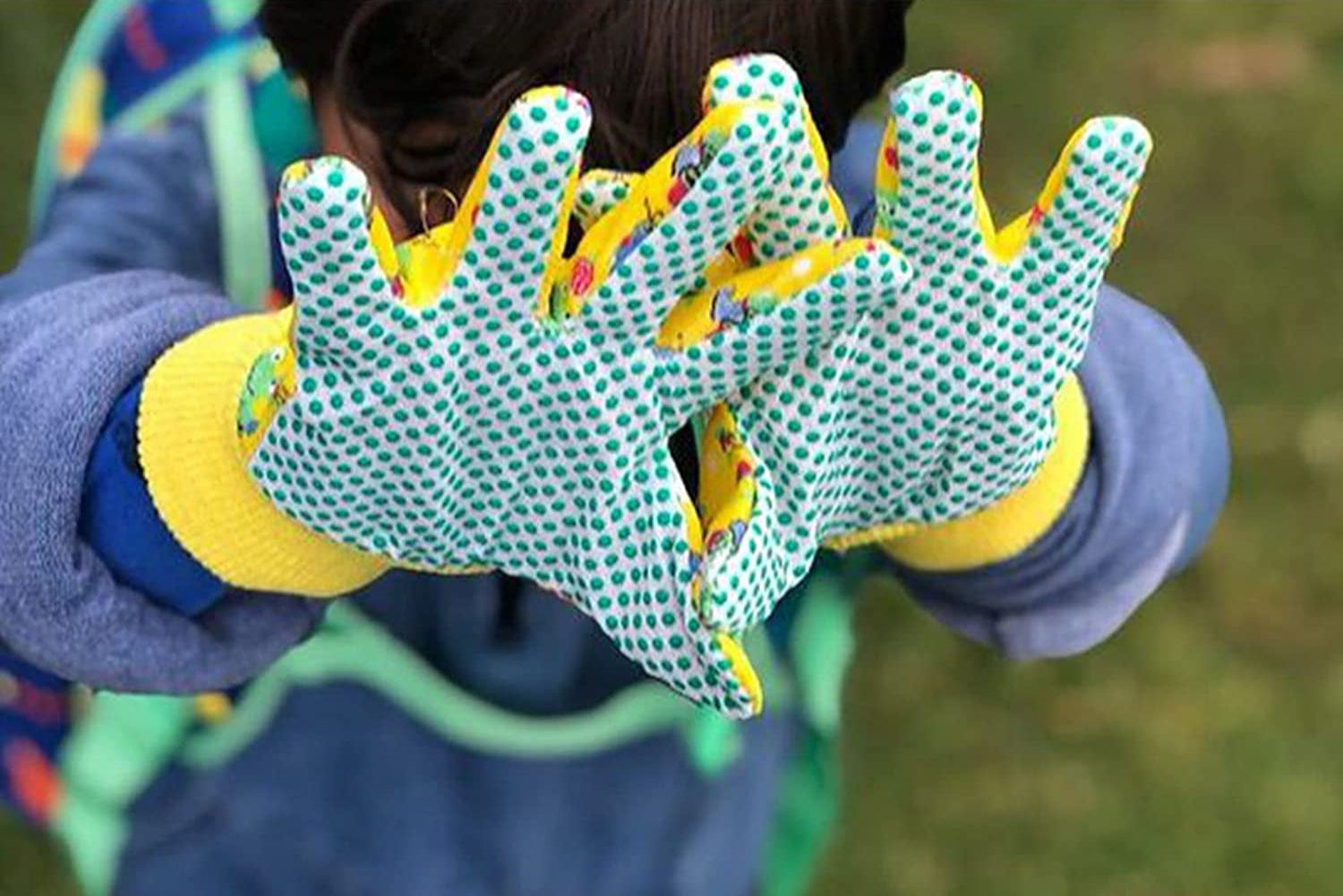 Kids Garden Gloves 3-6 Years Old - 2 pack