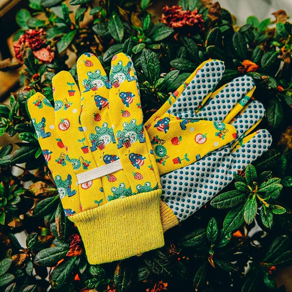 Kids Garden Gloves 3-6 Years Old - 2 pack