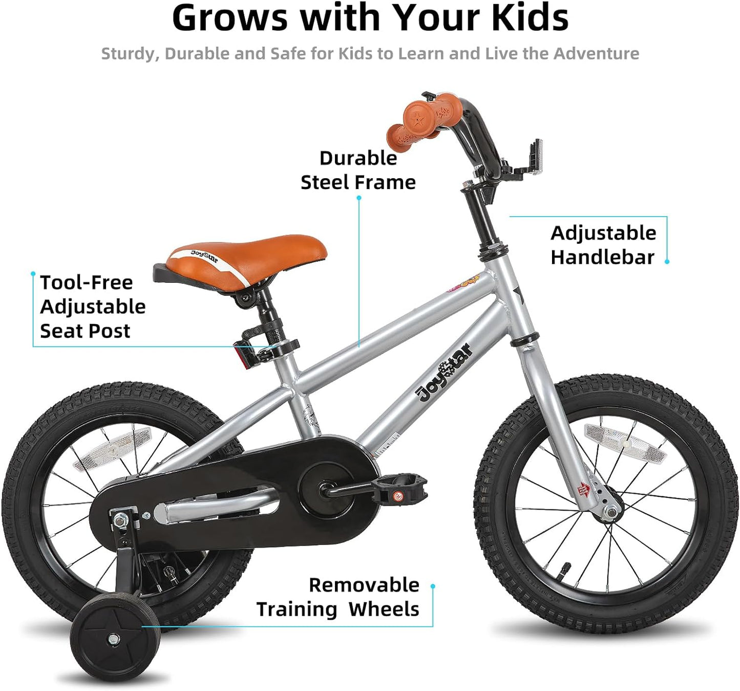 Kids Bike for Ages 2-12 Years