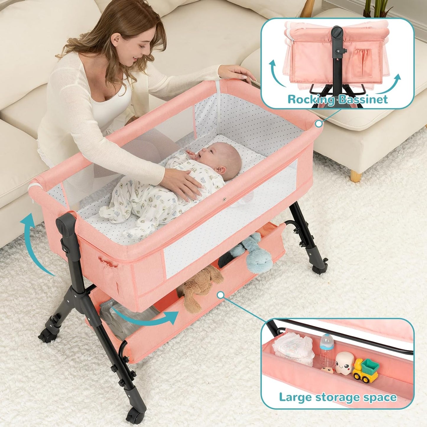 Folding Cradle Bed