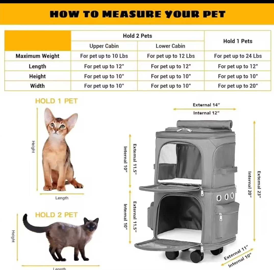 Pets Trolley Case