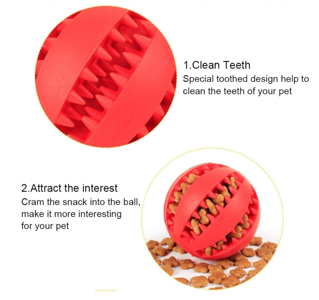 Interactive Dog Treat Ball