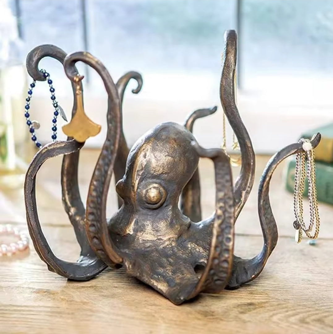 Resin Octopus Table Decor