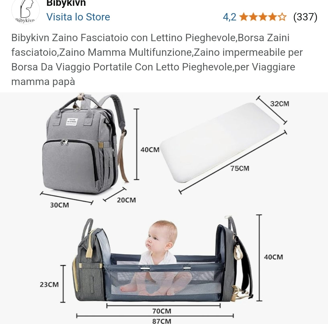 Backpack / Diaper bag