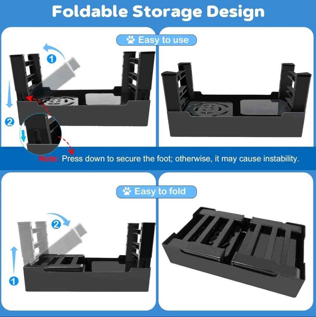 Adjustable Dog Feeding Bowls