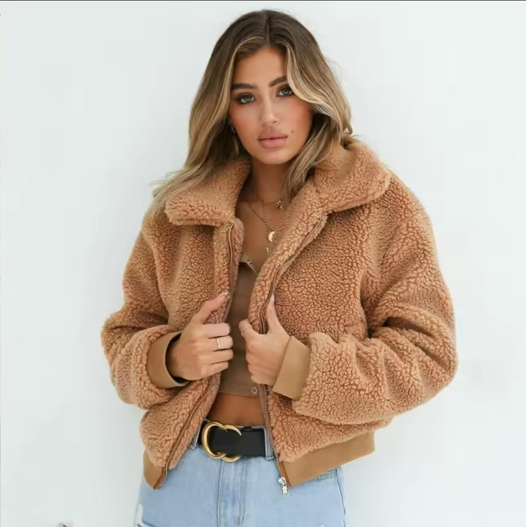 Womens Fleece Coat