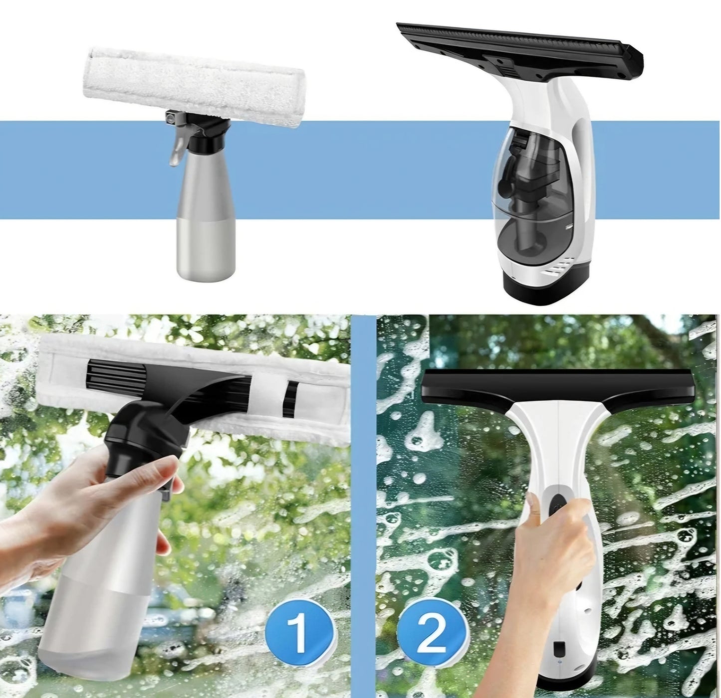 Cordless Window & Glass Cleaner