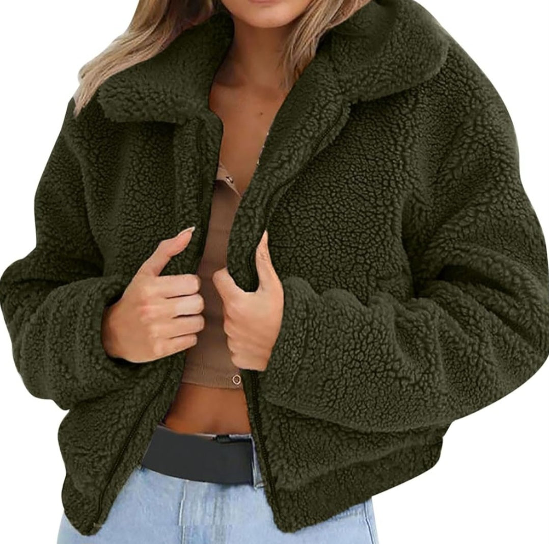 Womens Fleece Coat