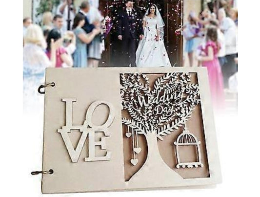 Wedding Guest Sign-In Book