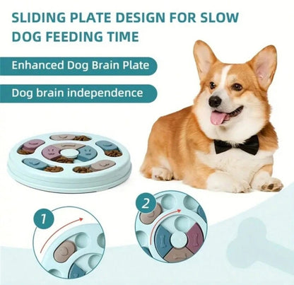 Dog Puzzle Feeding Bowl