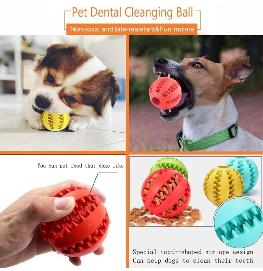 Interactive Dog Treat Ball