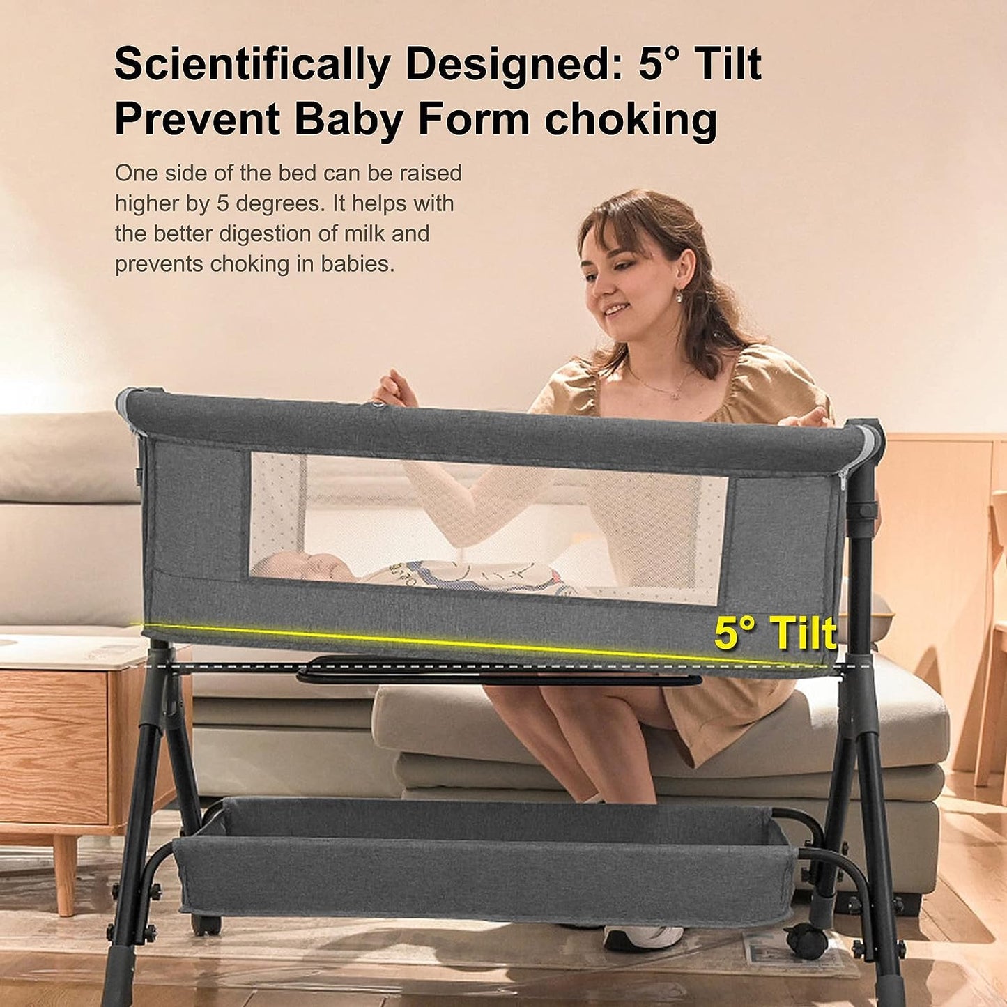 Folding Cradle Bed